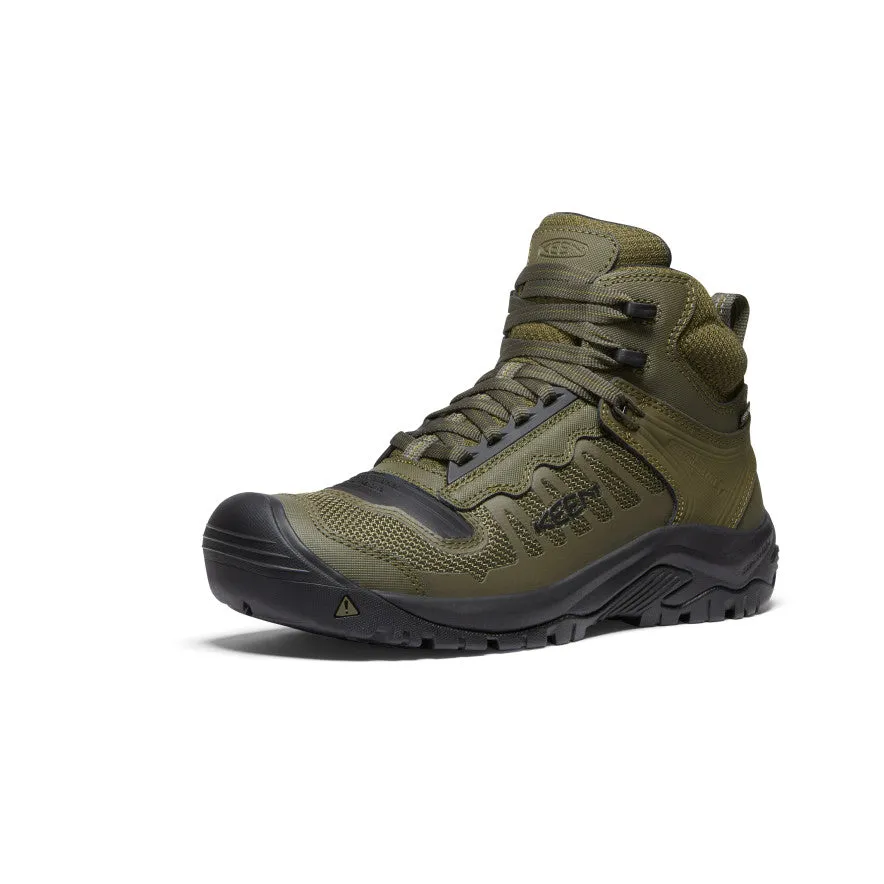 Men's Reno Waterproof Mid (Soft Toe)  |  Dark Olive/Black Active Gear