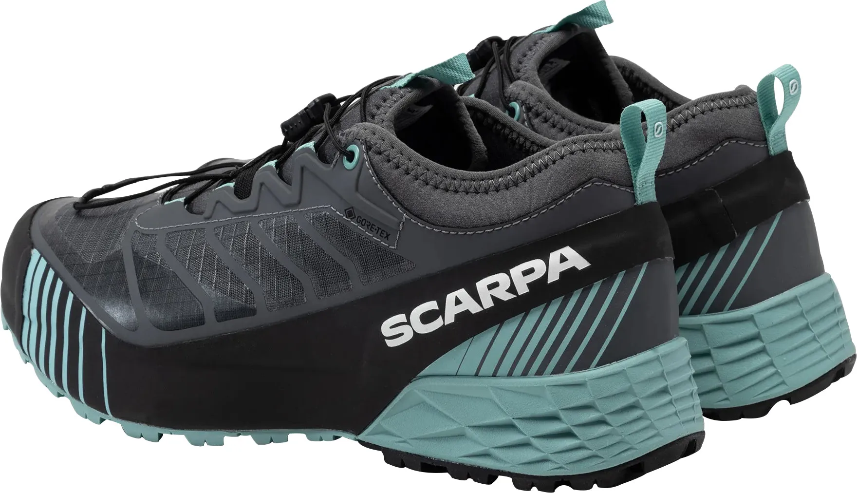 Scarpa Ribelle Run GORE-TEX Womens Trail Running Shoes - Grey Daily Motion Lower body