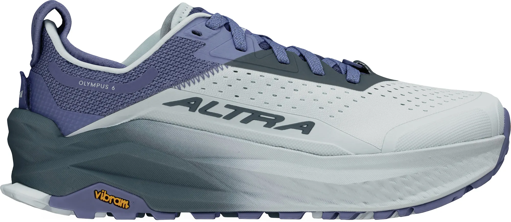 Altra Olympus 6 Womens Trail Running Shoes - Grey Heat retaining Foot alignment