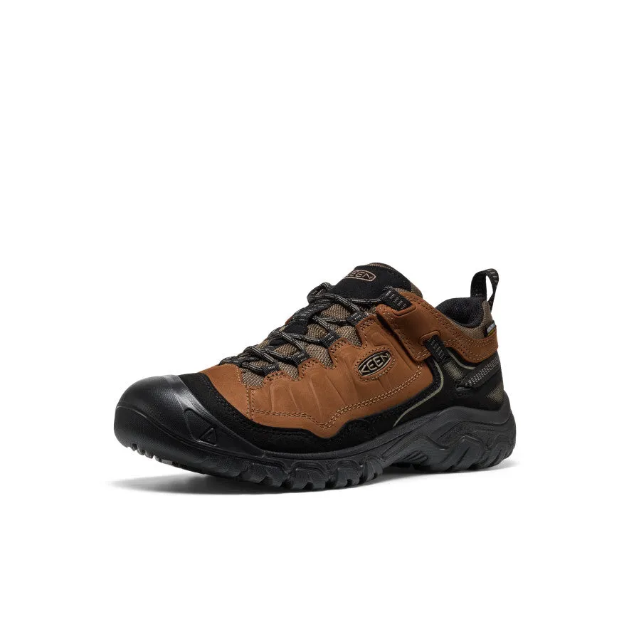 Impact protection Men's Targhee IV Waterproof Hiking Shoe  |  Bison/Black