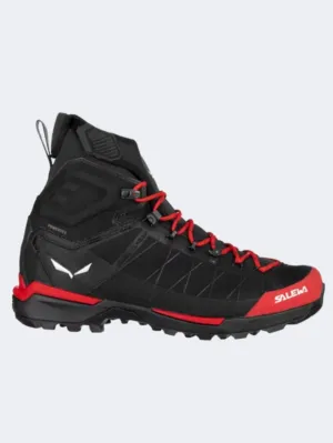 Salewa Ortles Light Men Hiking Boots Flame/Black Mountain Walk Speed Boots