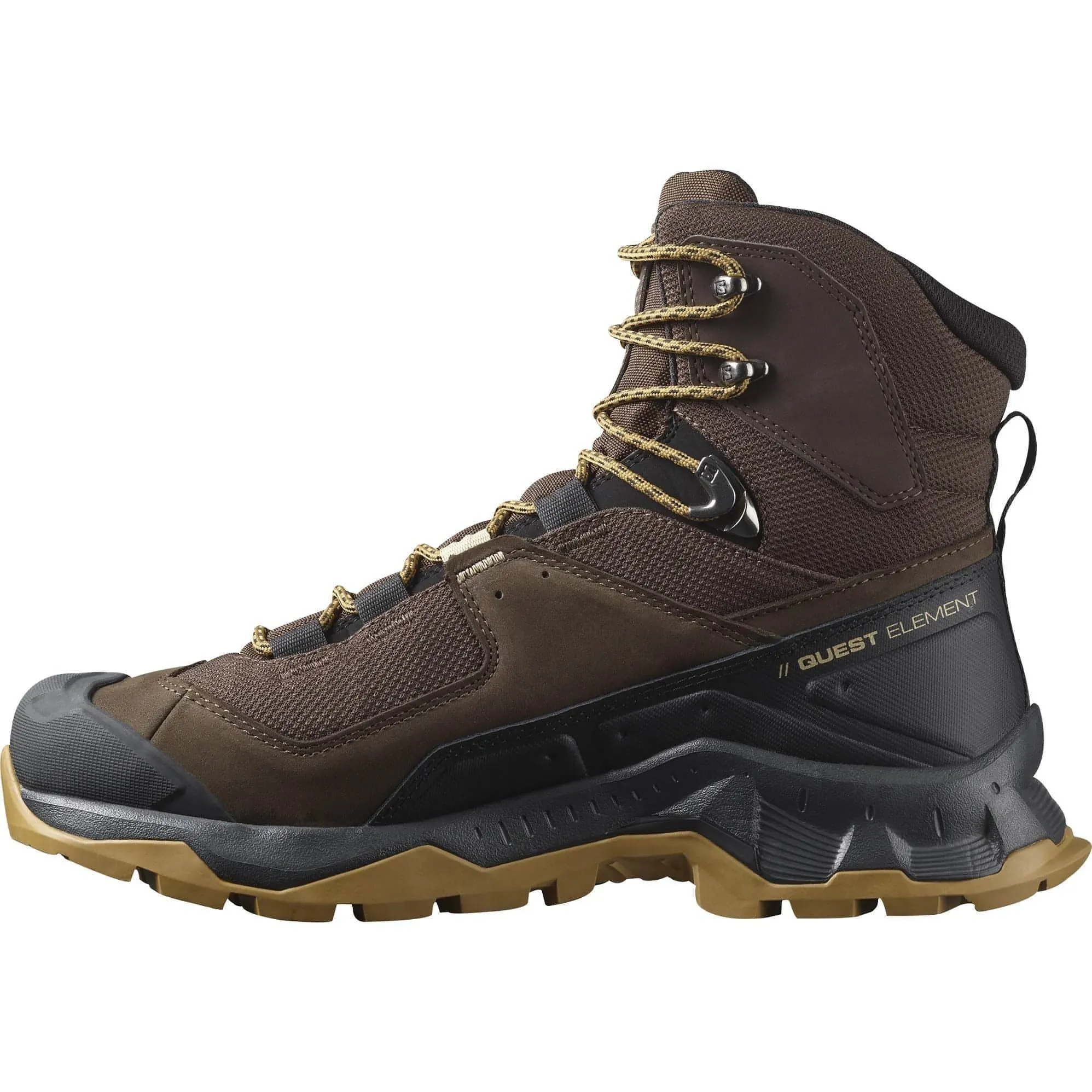 Salomon Quest Element GORE-TEX Mens Walking Boots - Brown Base Support All-terrain Performance