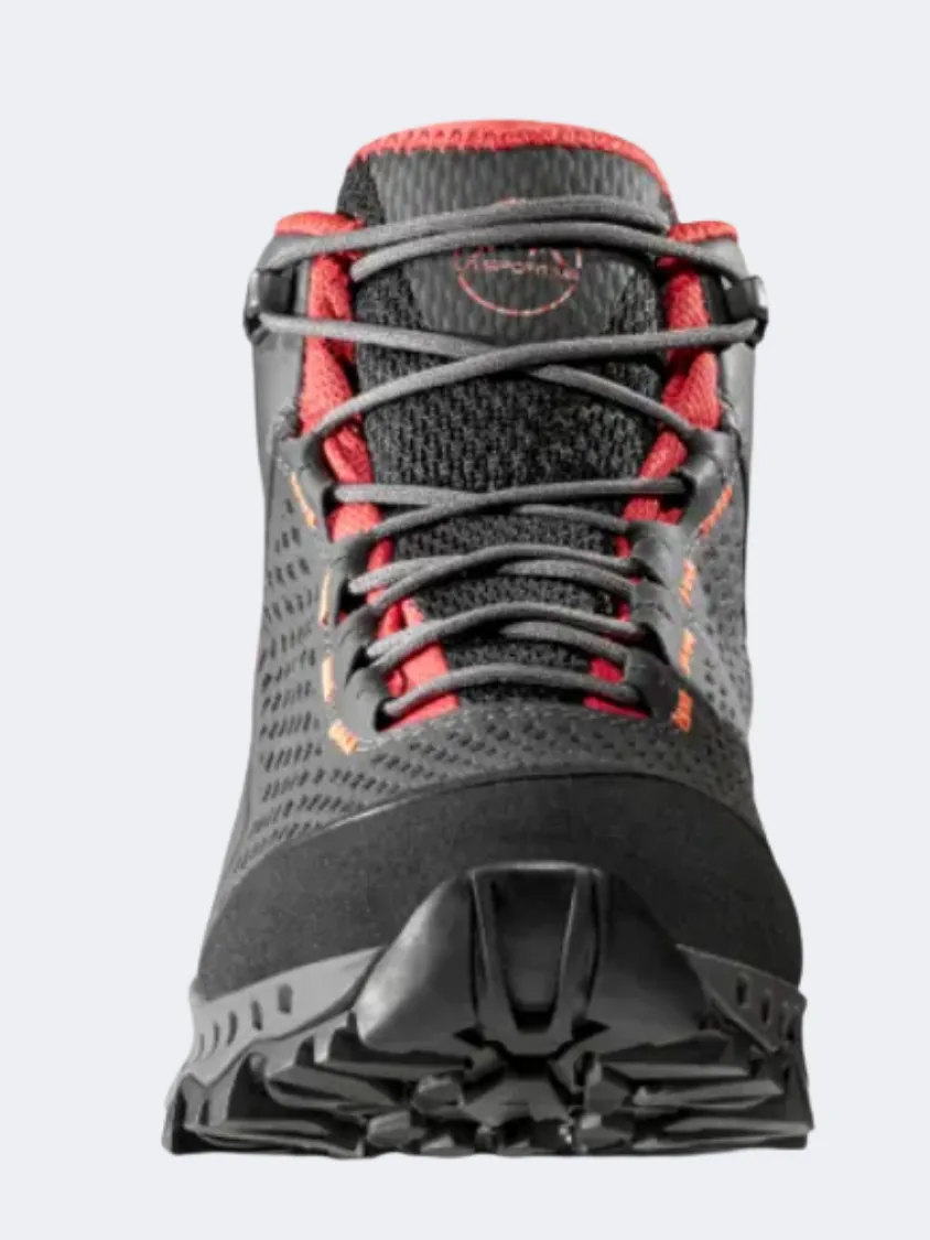 La Sportiva Stream Women Hiking Boots Carbon/Cherry Tomato Comfort Cushion Sturdy Trekking