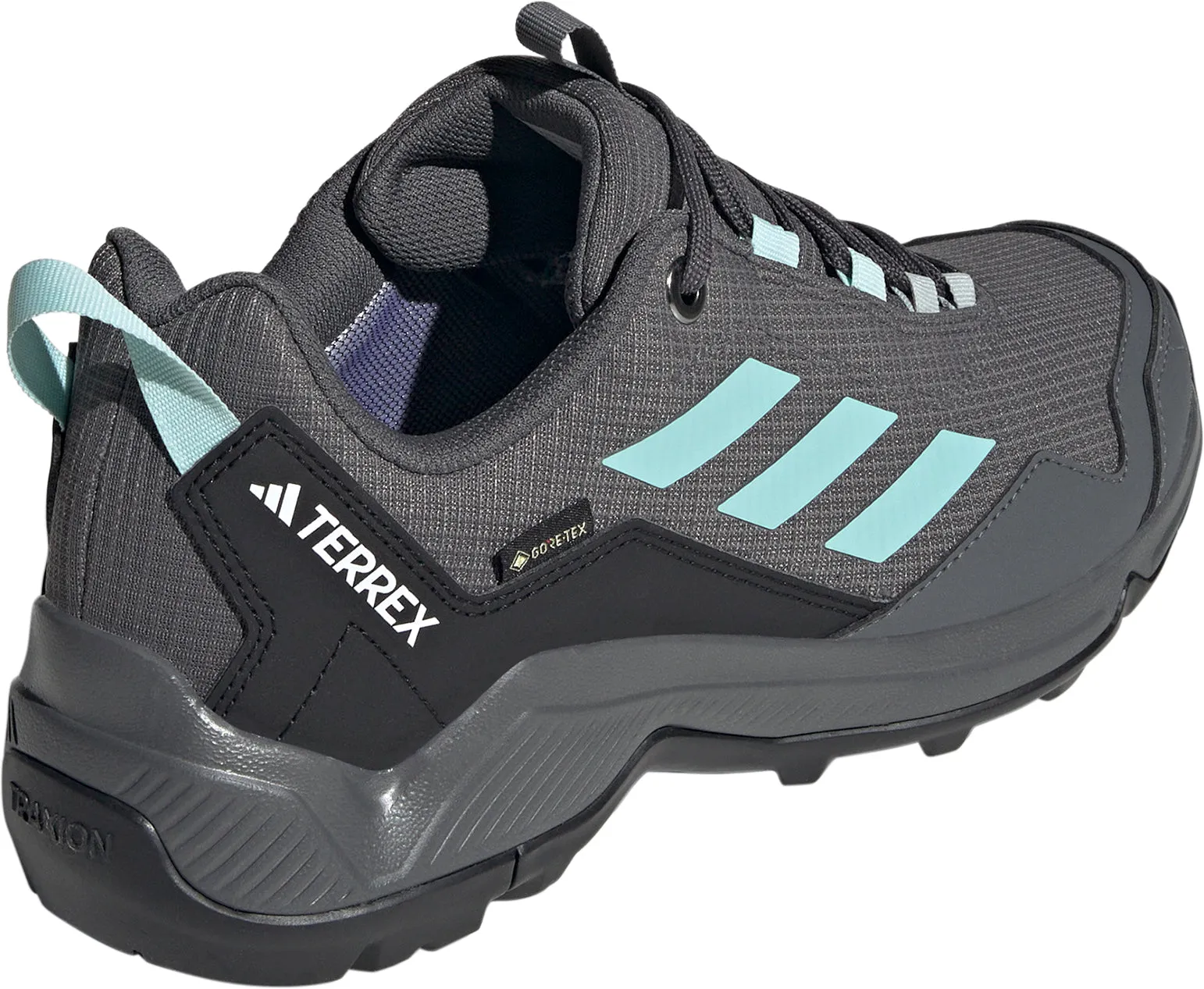 buckle Outdoorsy Vibe adidas Terrex Eastrail GORE-TEX Womens Walking Shoes - Grey