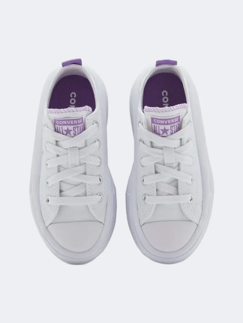 Street Edge Street Run Converse Chuck Taylor As Move Kids-Girls Lifestyle Sneakers Optimal White