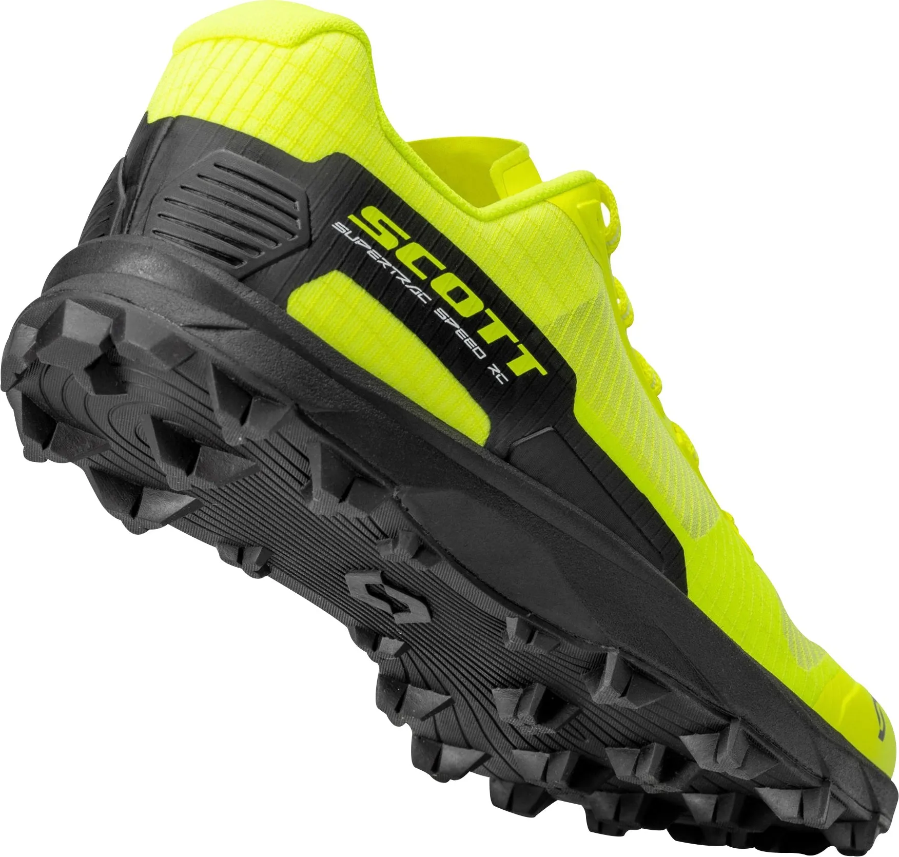 Motion Zone Scott Supertrac Speed RC Mens Trail Running Shoes - Yellow