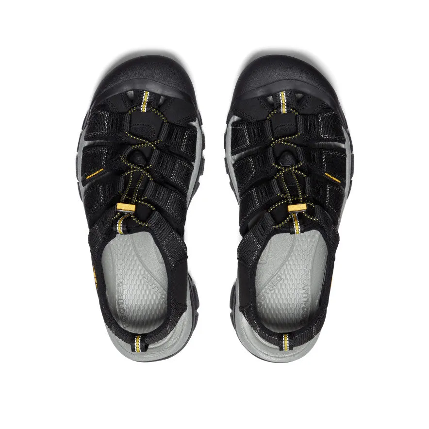 Men's Newport H2 Sandal  |  Black Padded Active Sole
