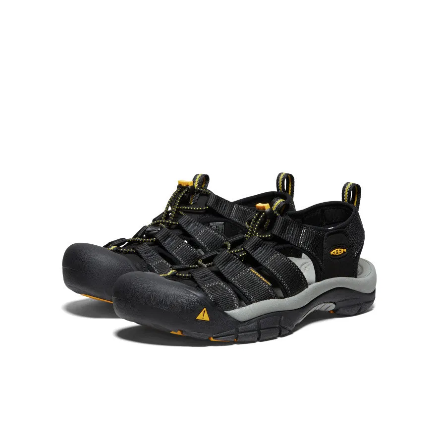 Gym Friendly Men's Newport H2 Sandal  |  Black