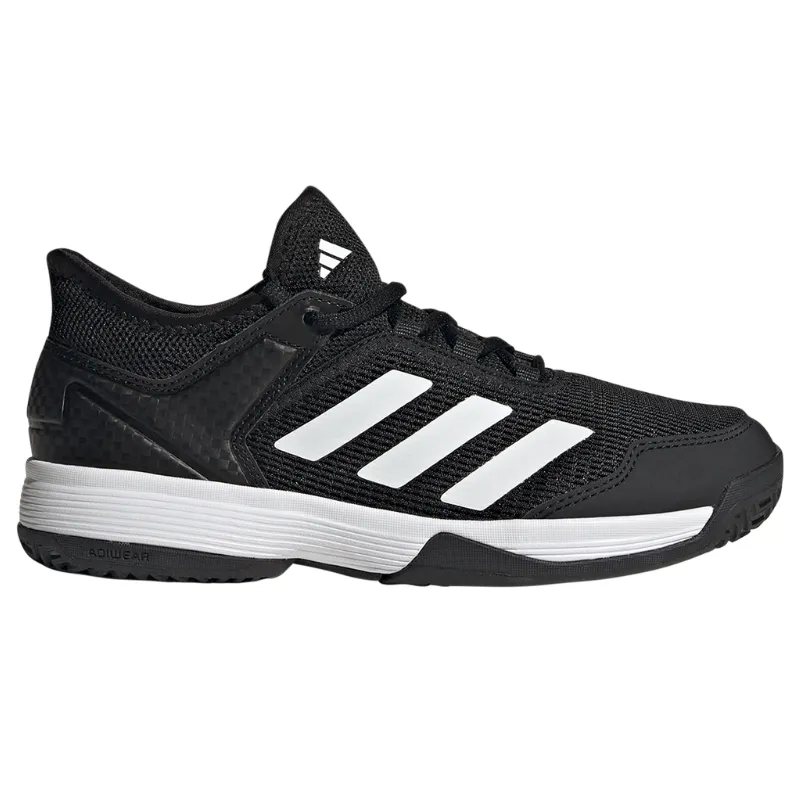 Adidas Ubersonic 4 Kids Shoes - Black / White Easy To Clean High Top