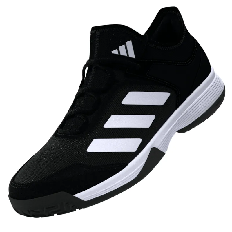 Adidas Ubersonic 4 Kids Shoes - Black / White Trail Style Indoor Court