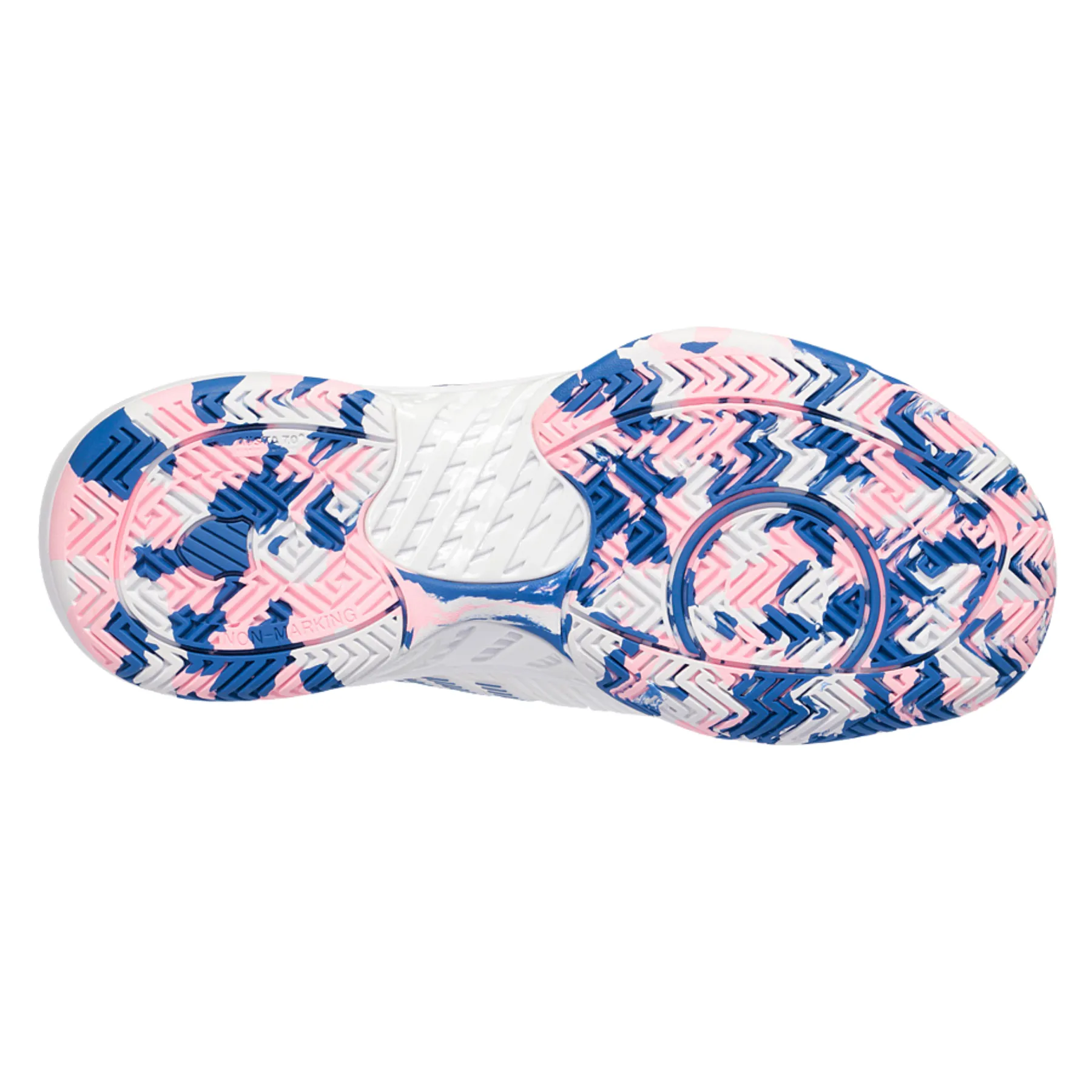 Flexible Balance Control K Swiss Hypercourt Supreme  Women Tennis Shoes - White/Star Sapphire/Orchard Pink