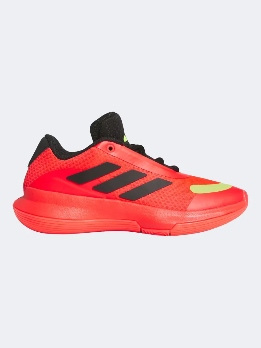 London Cool Adidas Legends Gs Basketball Shoes Red/Black/Lemon
