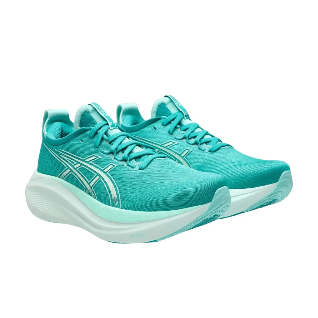 Stretchable Material Peak Step asics Gel-Nimbus 27 Women's Running Shoes