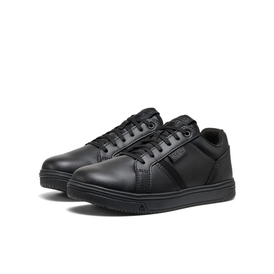 soft pastel Moist Guard Women's Kenton WTX Work Shoe (Soft Toe)  |  Black/Black