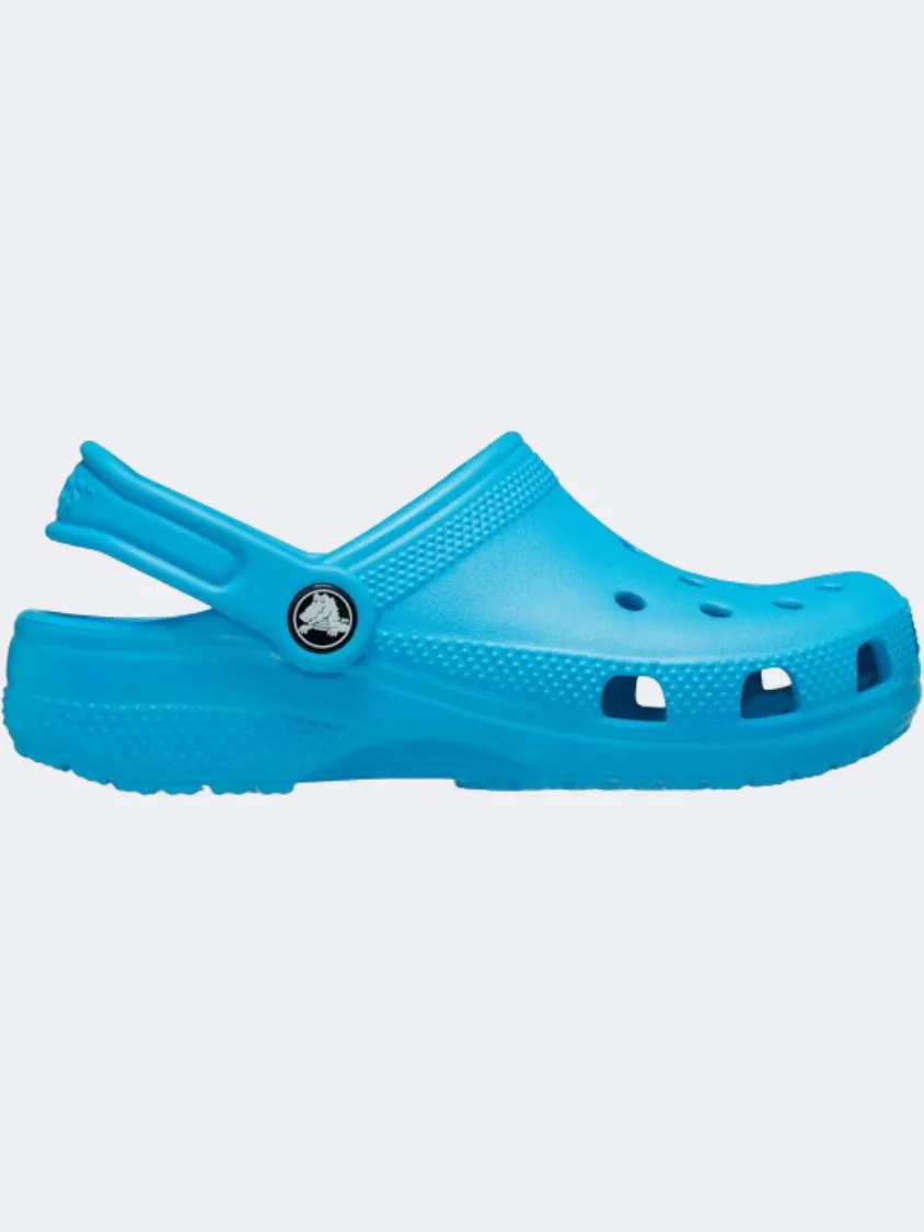 Crocs Classic Clog Kids-Unisex Lifestyle Slippers Venetian Blue Urban Chill Earth Base