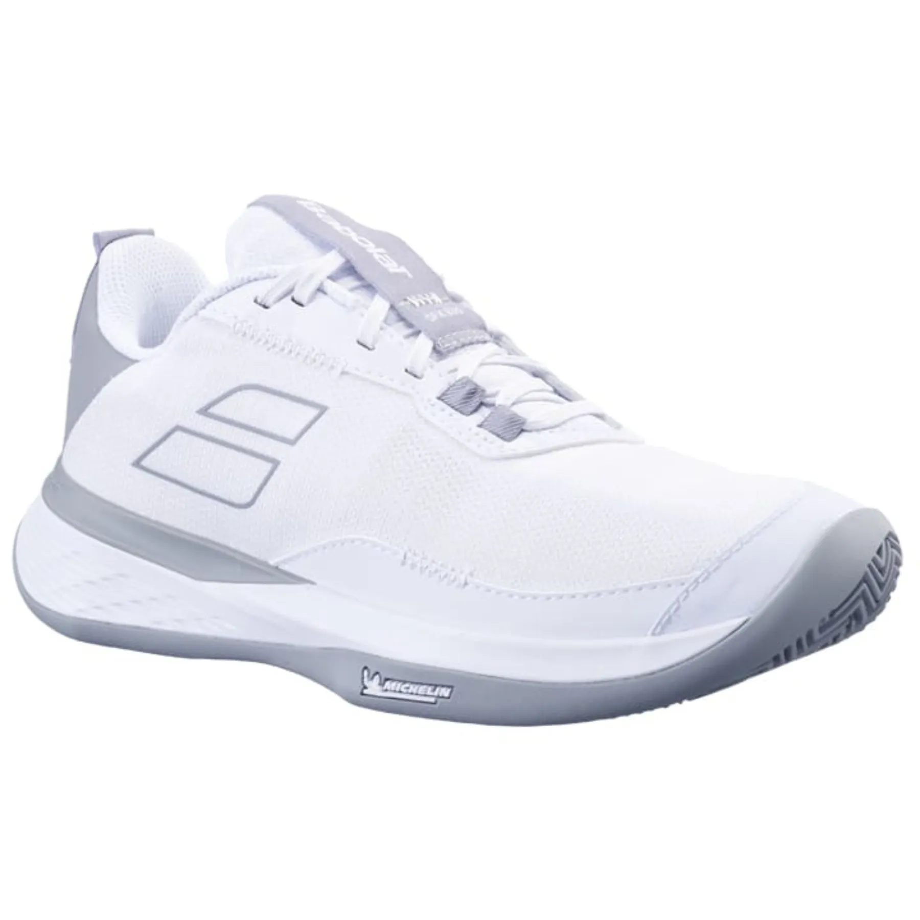Babolat Sfx Evo Clay Women Tennis Shoes - White/Lunar Grey All Day