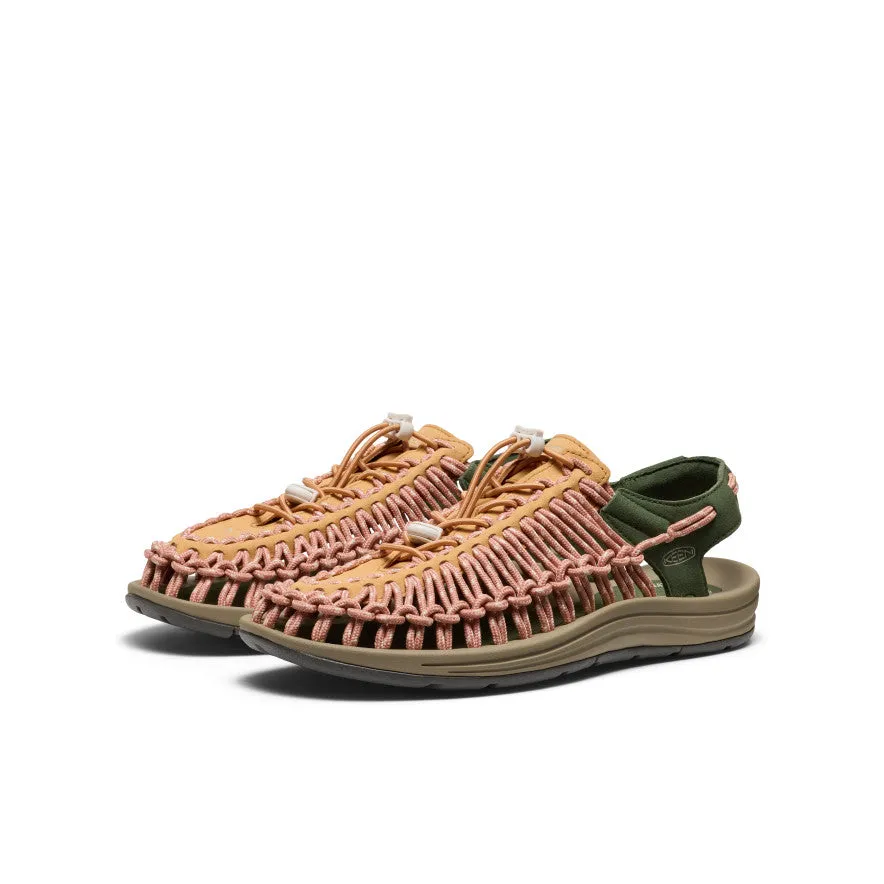 Heat Mode Formal Mode Men's UNEEK Sneaker  |  Oak Buff/Bronze Green