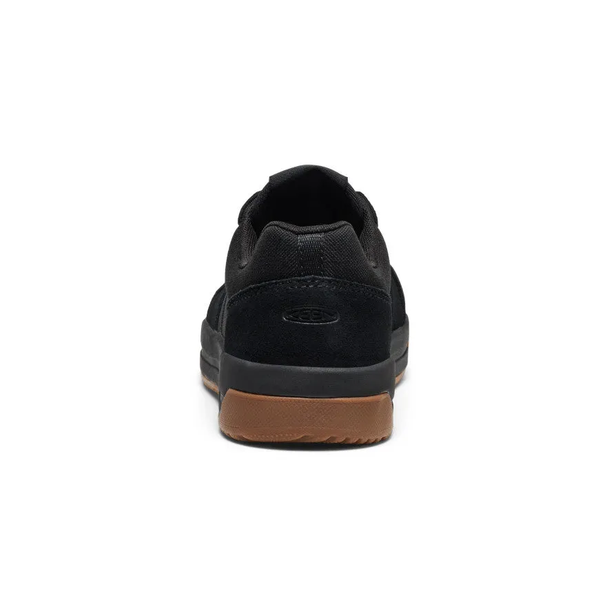 Rain Guard Skin Soft Women's Kenton Work Shoe (Carbon Toe)  |  Black/Gum