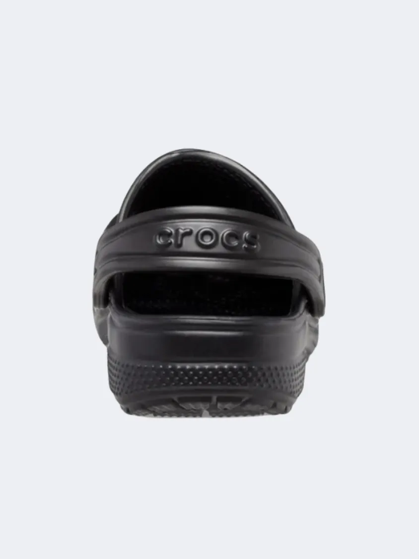 Crocs Classic Clog Infant Unisex Lifestyle Slippers Black Skin Soft