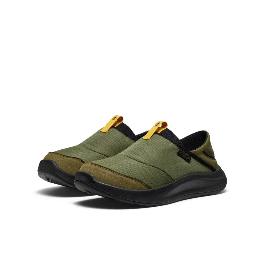 Short Trip waterproof Men's Whyser Slip-On  |  Bronze Green/Black