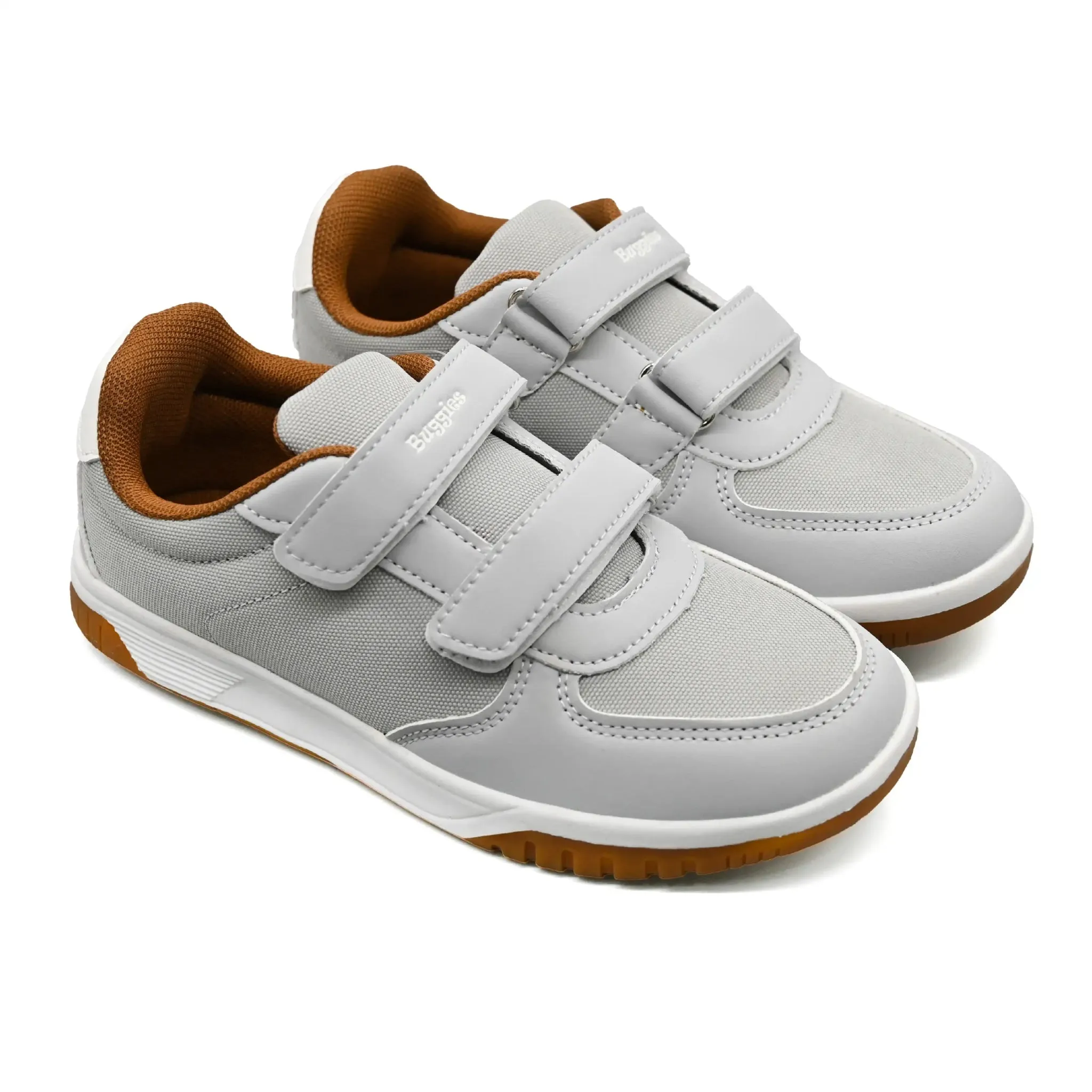 Buggies Ezra Kids Shoes - Grey High Top Style