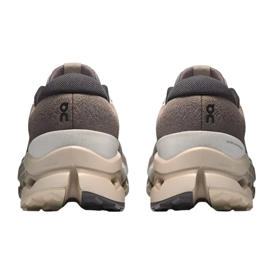 Trail Fitness running with a GPS tracker On Men's Cloudsurfer Trail 2 Waterproof Running Shoes in Cinder/Desert AW25