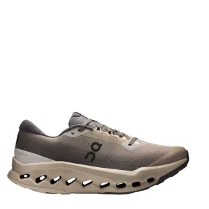 amateur running shoes On Men's Cloudsurfer Trail 2 Waterproof Running Shoes in Cinder/Desert AW25