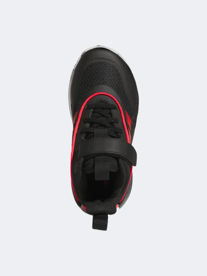 Adidas Ownthegame 3.0 Ps-Boys Basketball Shoes Black/Cloud White zipper Harbor Mood