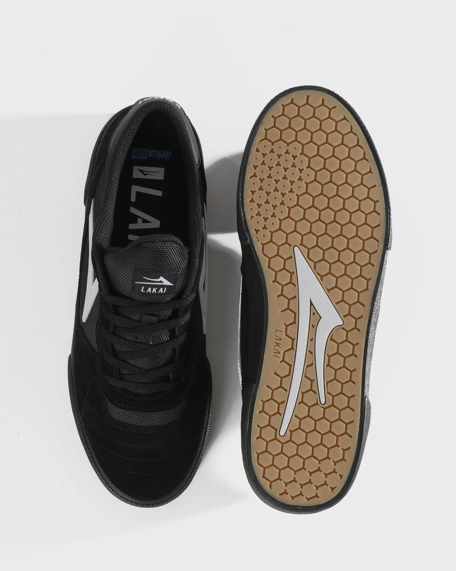 Cambridge - Black Suede Durable Build Action Fast