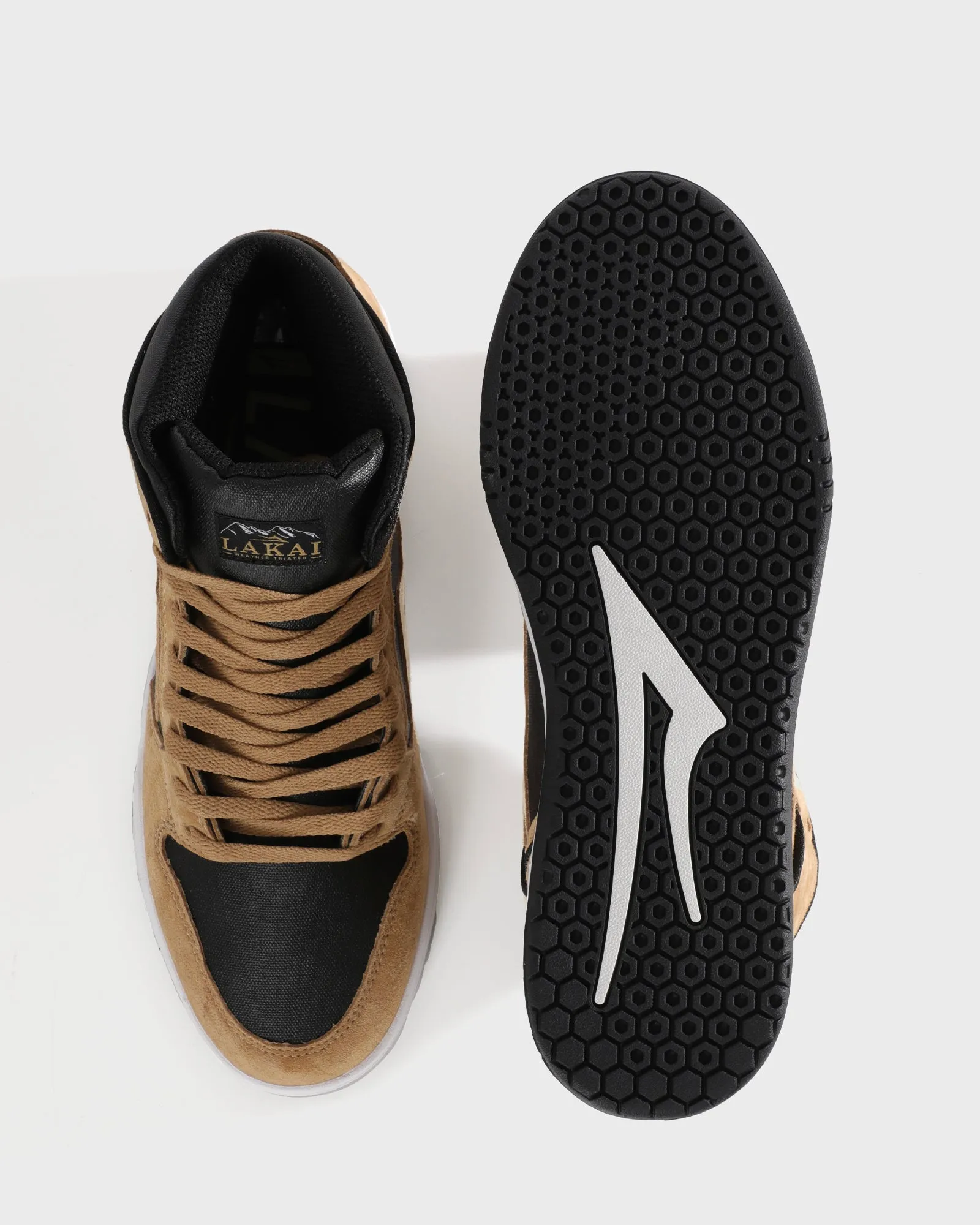 Reinforced toe Telford - Gold/Pig Suede