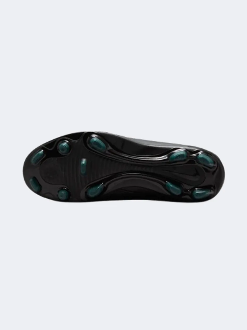 Nike Phantom Gx 2 Club Gs Boys Football Shoes Black/Deep Jungle Ankle Braces glossy - finish shoes