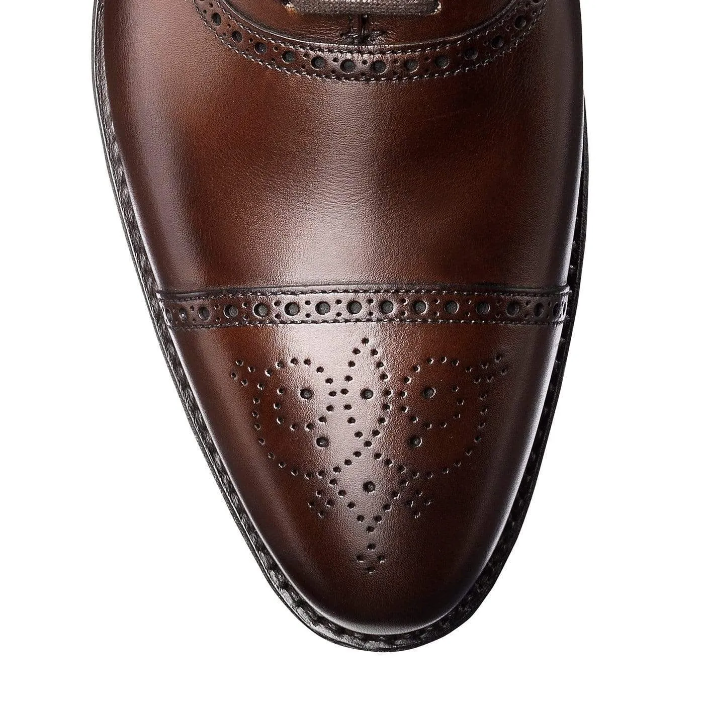 Office Ready Malton Dark Brown Burnished Calf