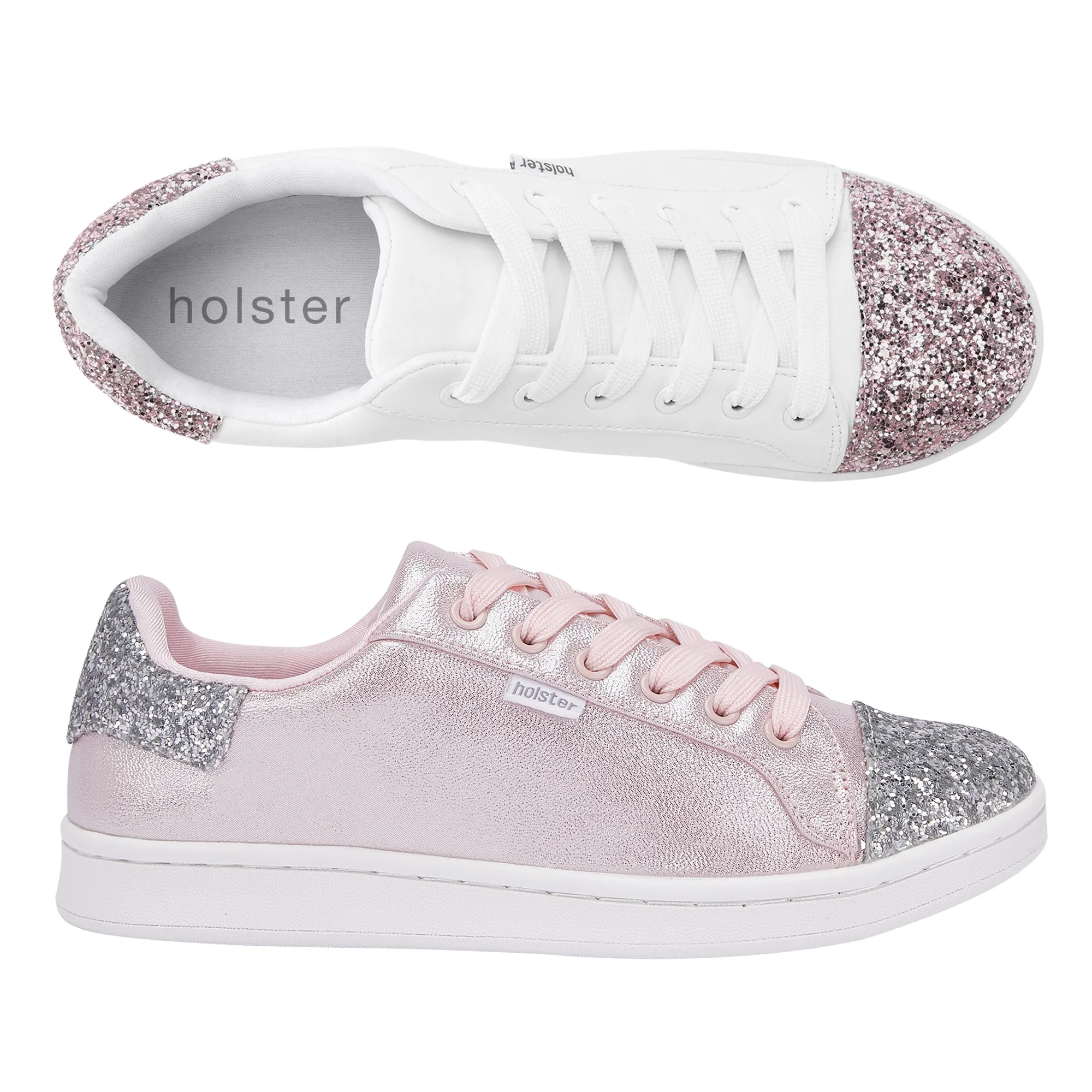 London Edge ModernDesign Stardust Bundle - White Blush / Rose