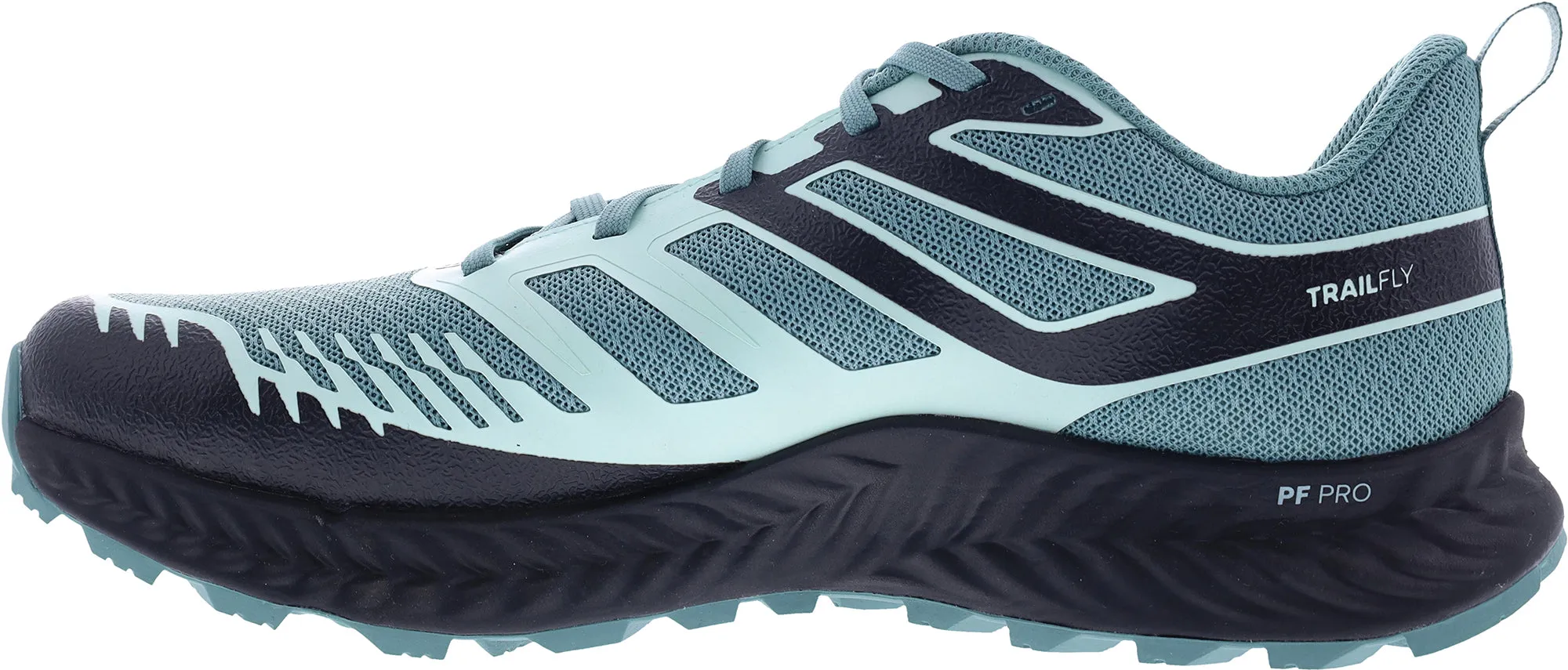 Inov8 TrailFly Womens Trail Running Shoes - Green Reinforced toe Rebound Tech