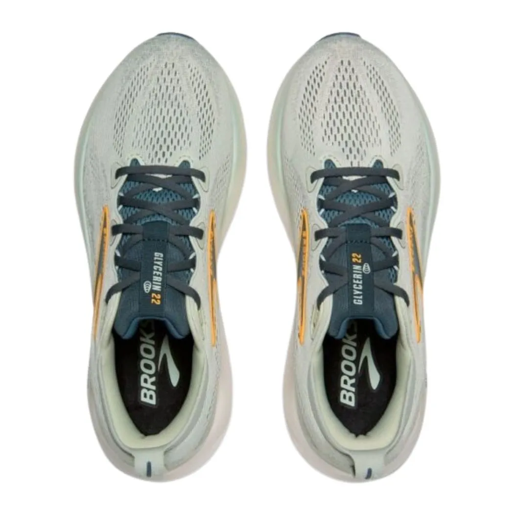 brooks Glycerin 22 Men's Running Shoes Power Grip