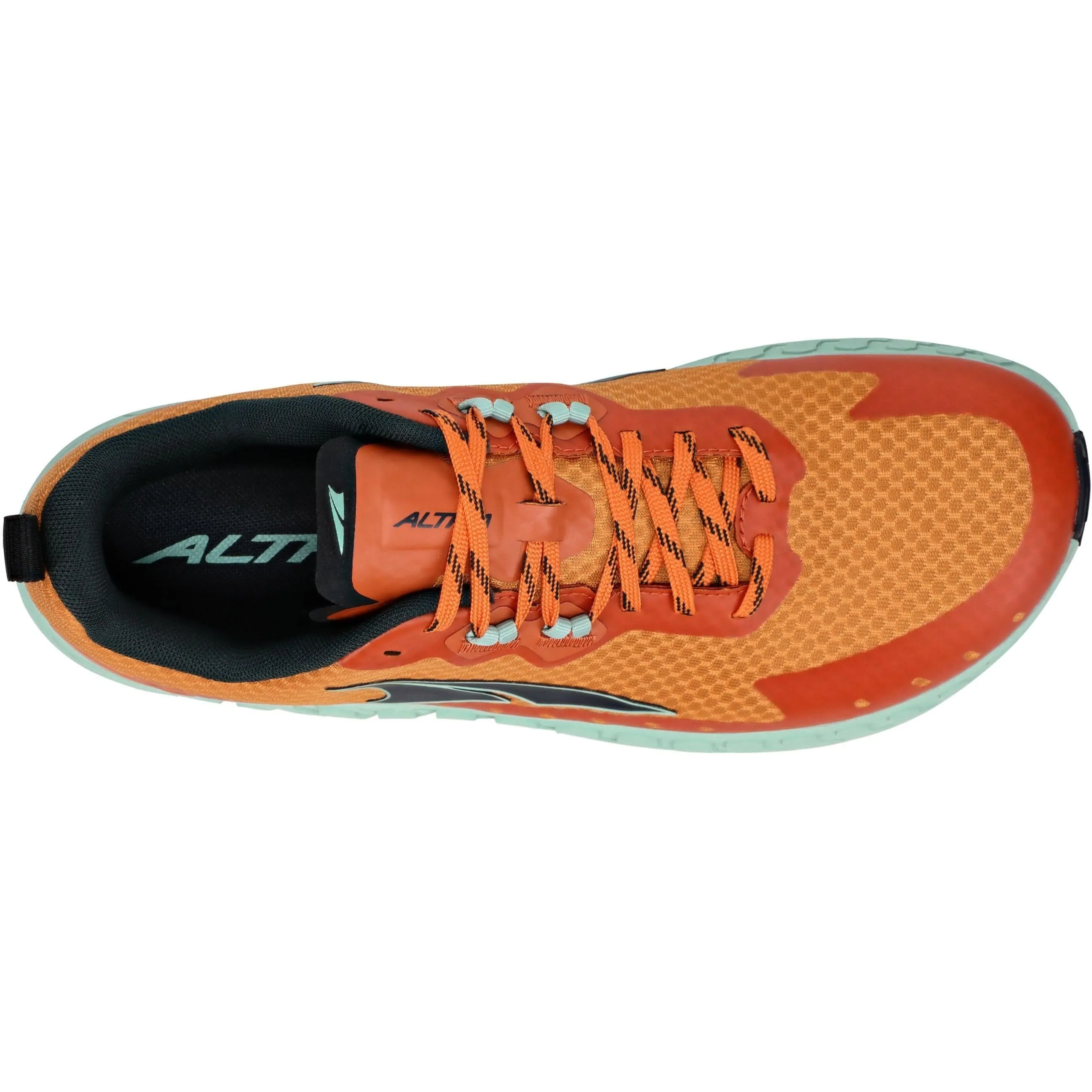 Wide Platform Altra Outroad Mens Trail Running Shoes - Orange