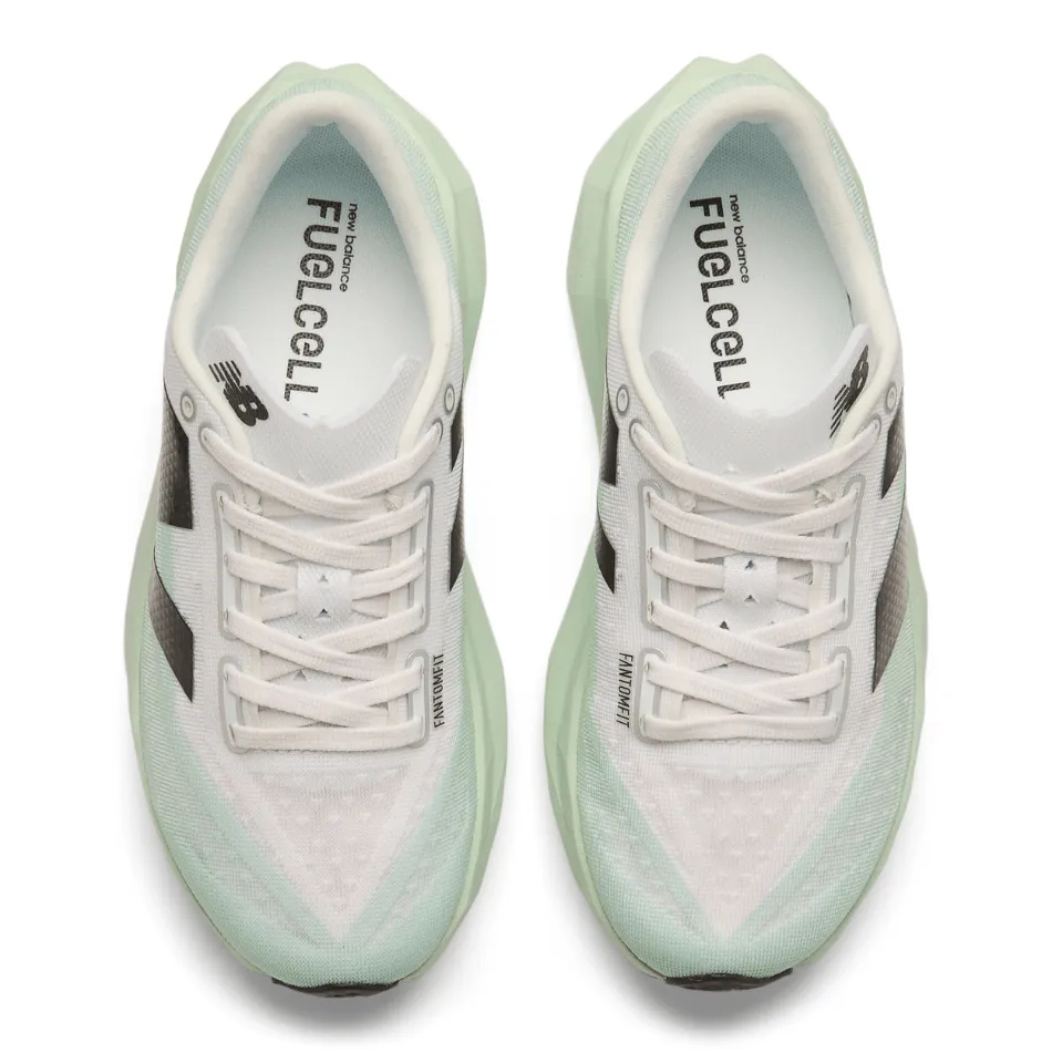 New Balance Women's FuelCell Rebel v4 Running Shoes in Clay Ash SS25 running in light rain shoes