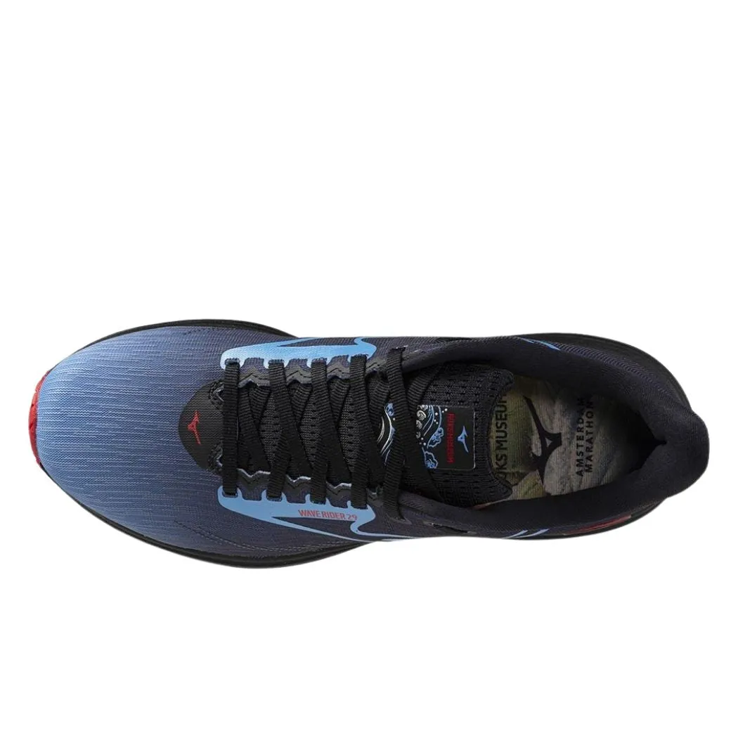 mizuno Wave Rider29 Amsterdam Men's Running Shoes Luggage Fit