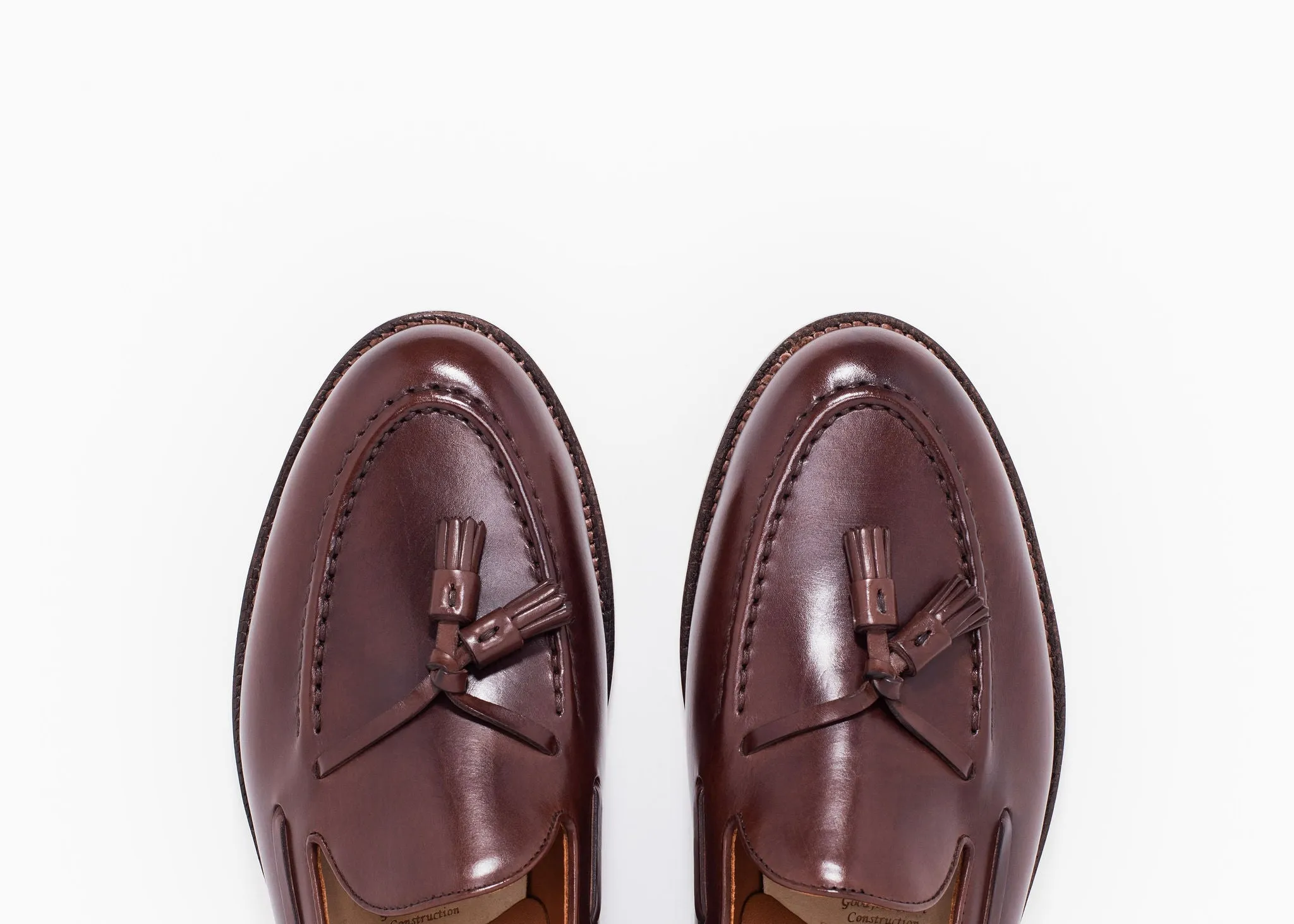 Tassel Loafer Tobacco Calf Air Pace