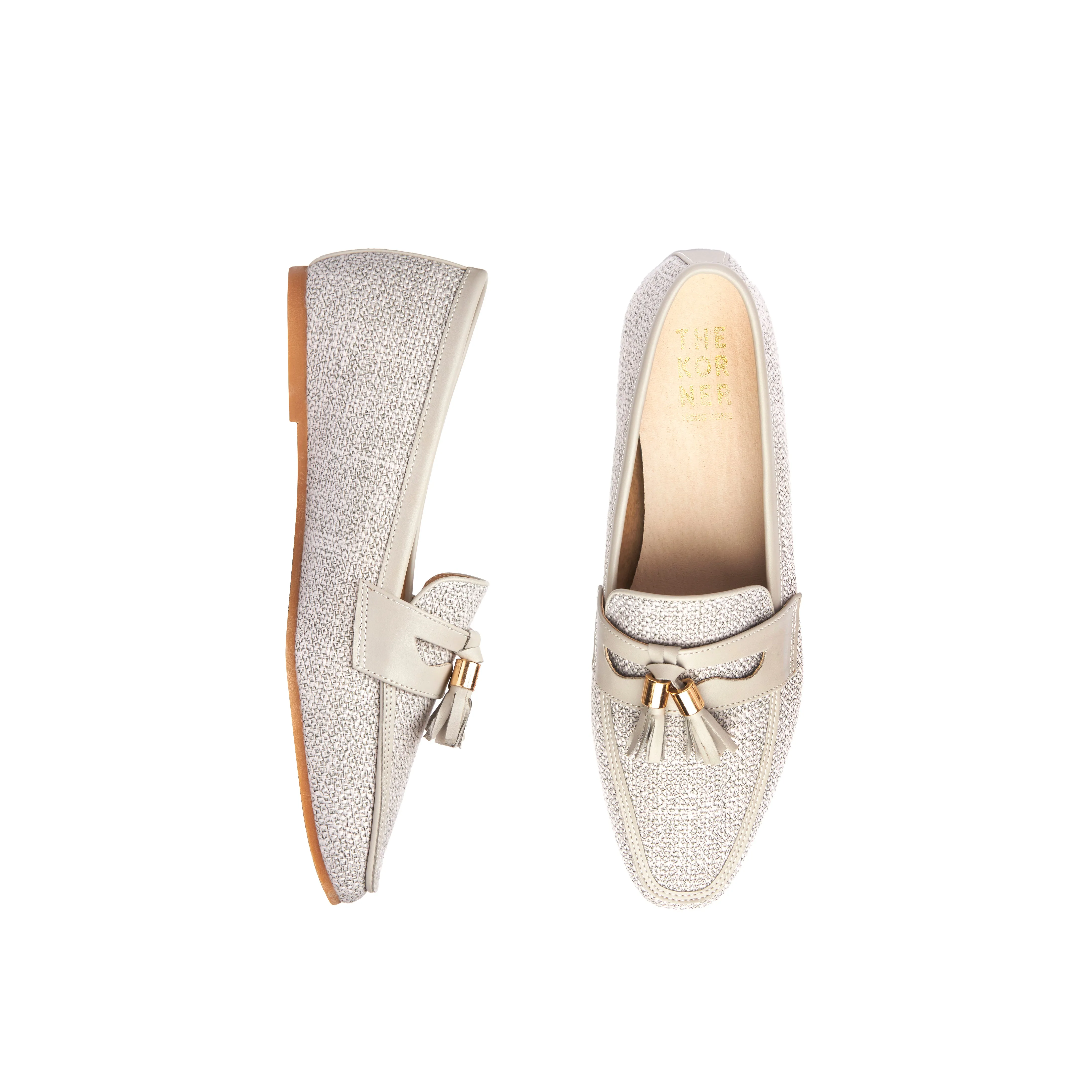 Kenni Tassel Loafers - Mid Grey ( MGY ) Wide Path Lane Old Bridge
