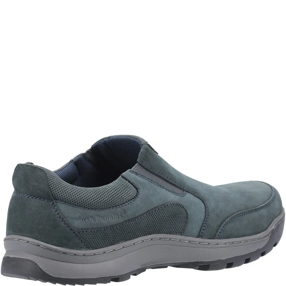 Navy Jasper Slip-On Trainers Fashionable Fit