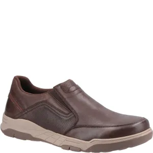 Hold Clear Free Walk Brown Fletcher Slip-On Shoes