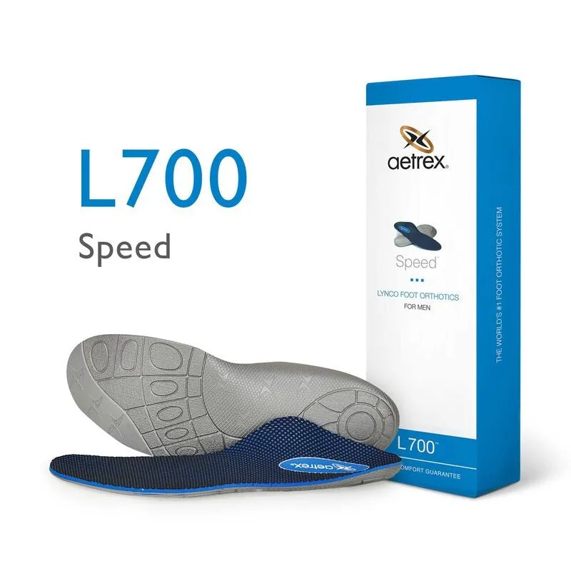 Night Out aetrex L700 Men's Speed Orthotics - Insole For Running (Support For Medium & High Arches)
