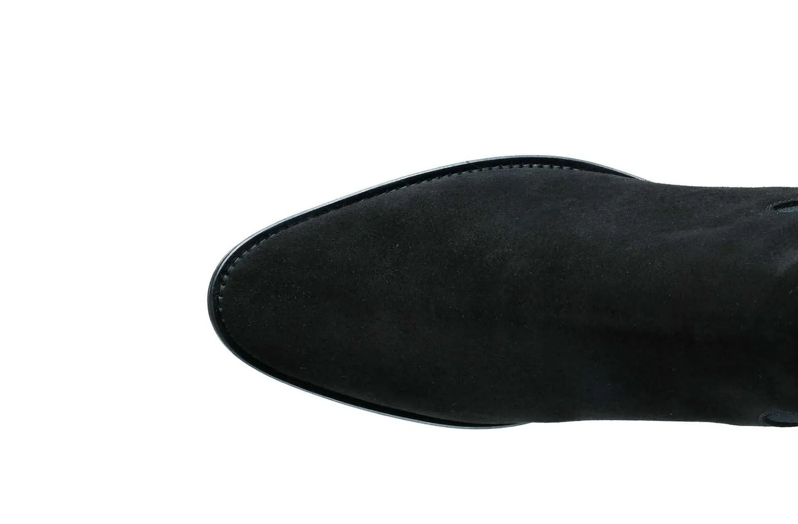 Manhattan Chelsea Boot Black Suede Date night