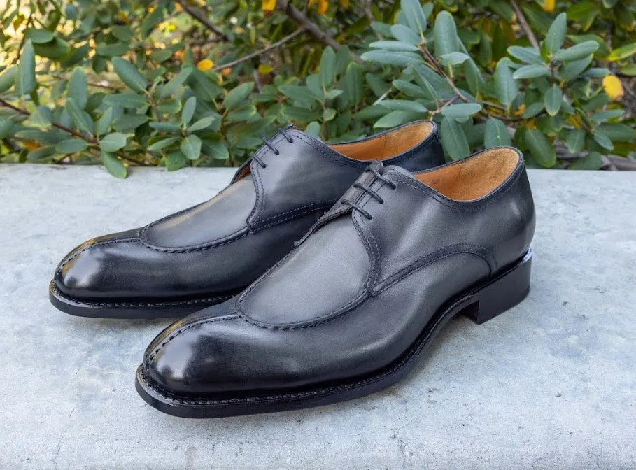 Ugo Vasare "Jayden" Oxford-Grey Fur Trim Calm Mood