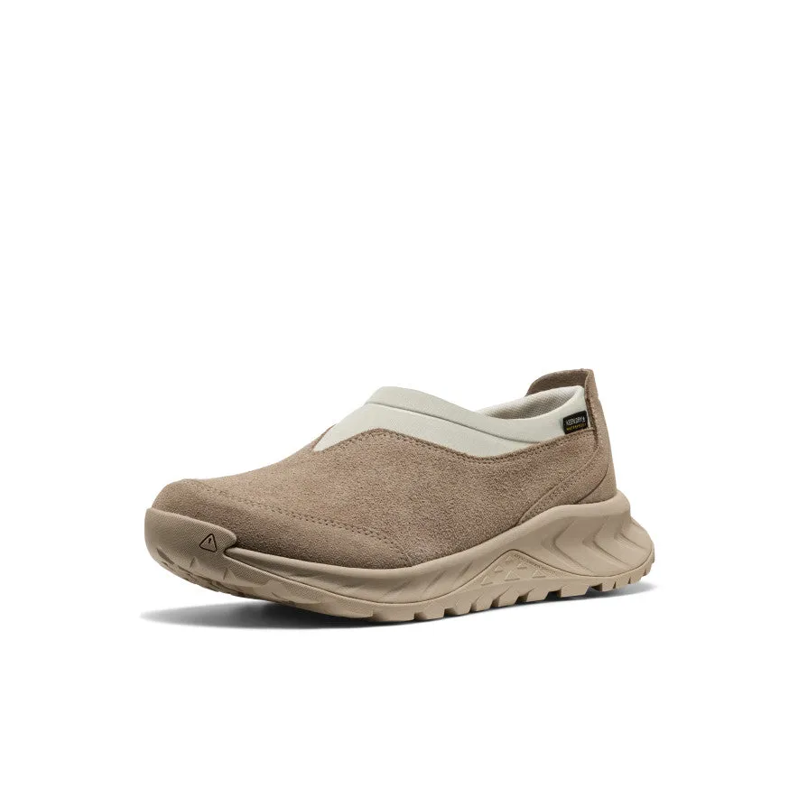 Women's TTS Moc Waterproof Sneaker  |  Brindle/Silver Birch Foot Glow Dance Fit