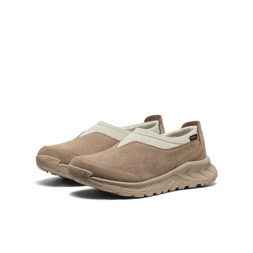 Surf Mode Women's TTS Moc Waterproof Sneaker  |  Brindle/Silver Birch