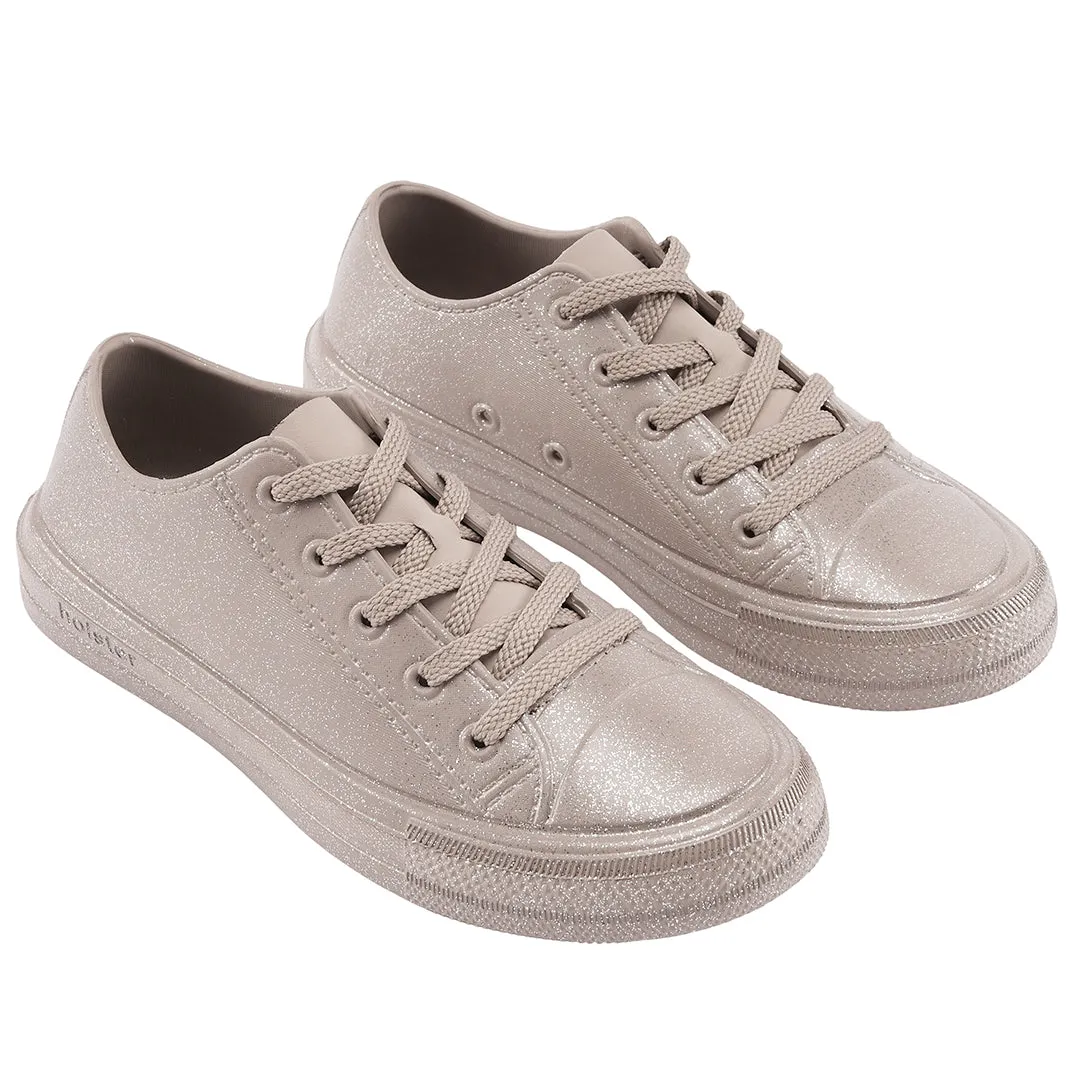 Connie - Beige Glitter City Mood mesh ventilation