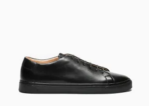 Coast Sneaker Black Calf Sleek Comfort Leather Craft
