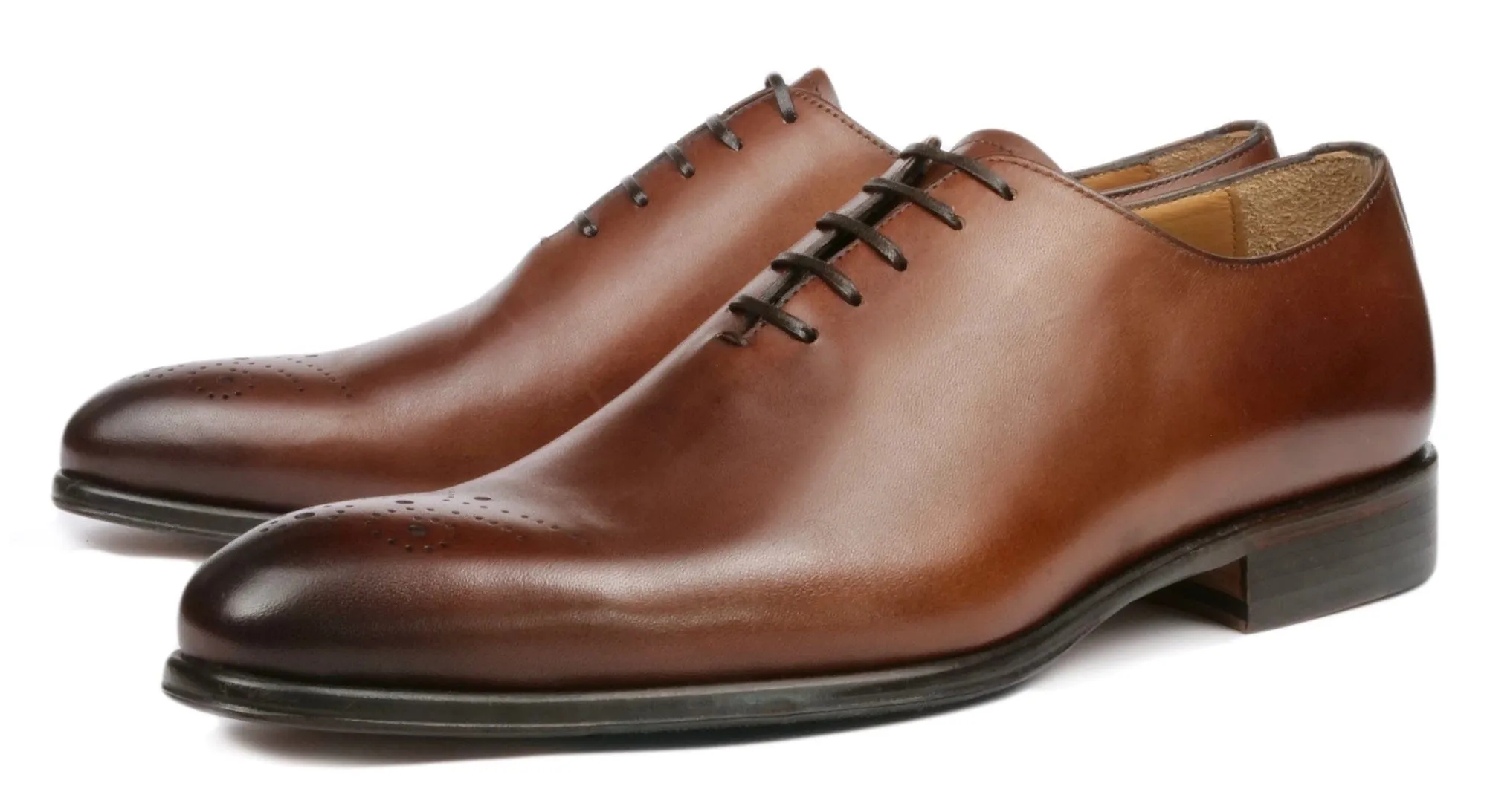 Classic Design Ellington Wholecut Brogue Tan